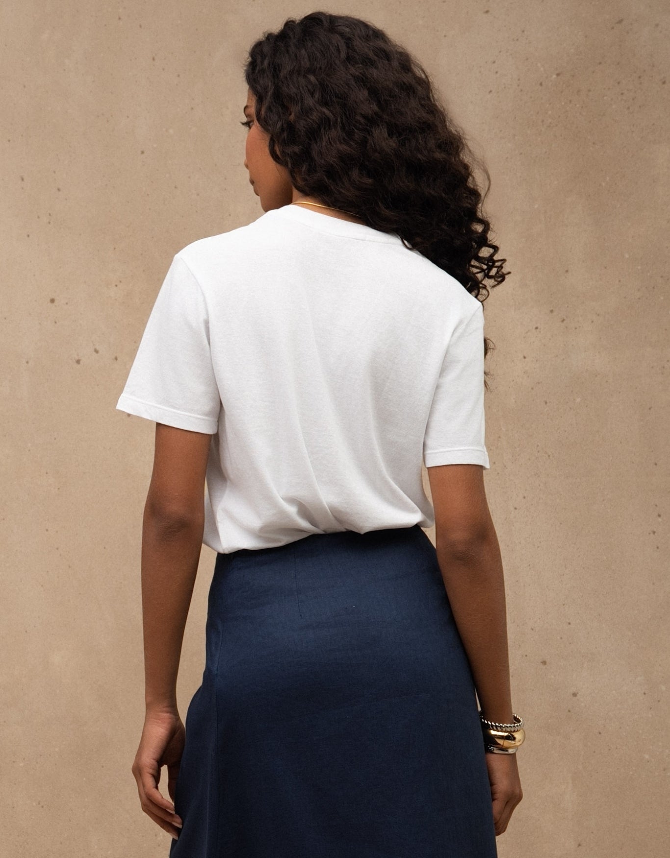 T-SHIRT BLUE CRUISE MADRE REINA BRANCA