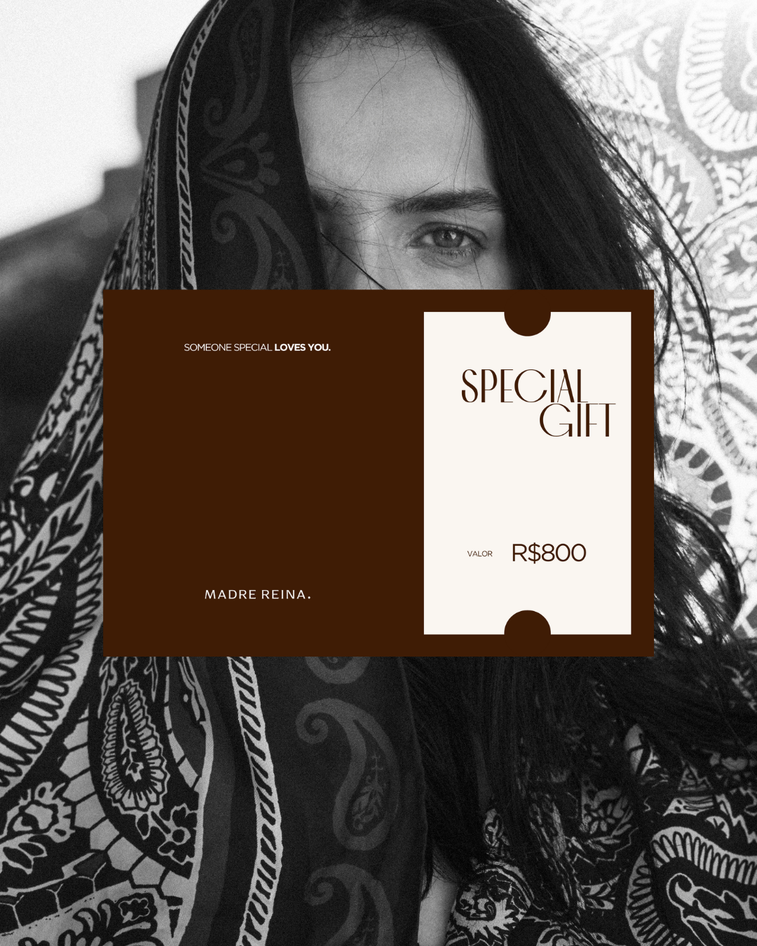 GIFT CARD MADRE REINA R$800,00
