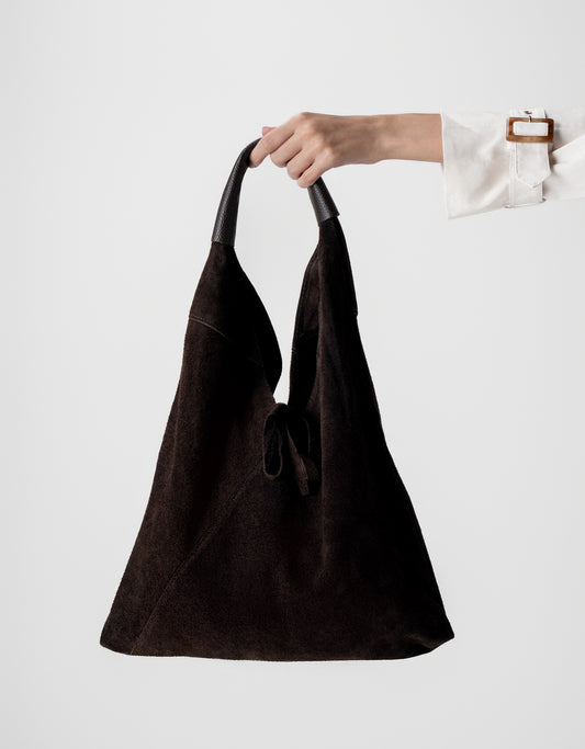 BOLSA BAGGY MADRE REINA CHOCOLATE