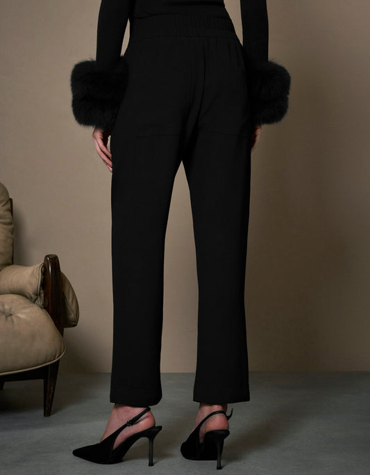 CALCA CREPE ALANIS MR DIFERENCIADOS PRETO
