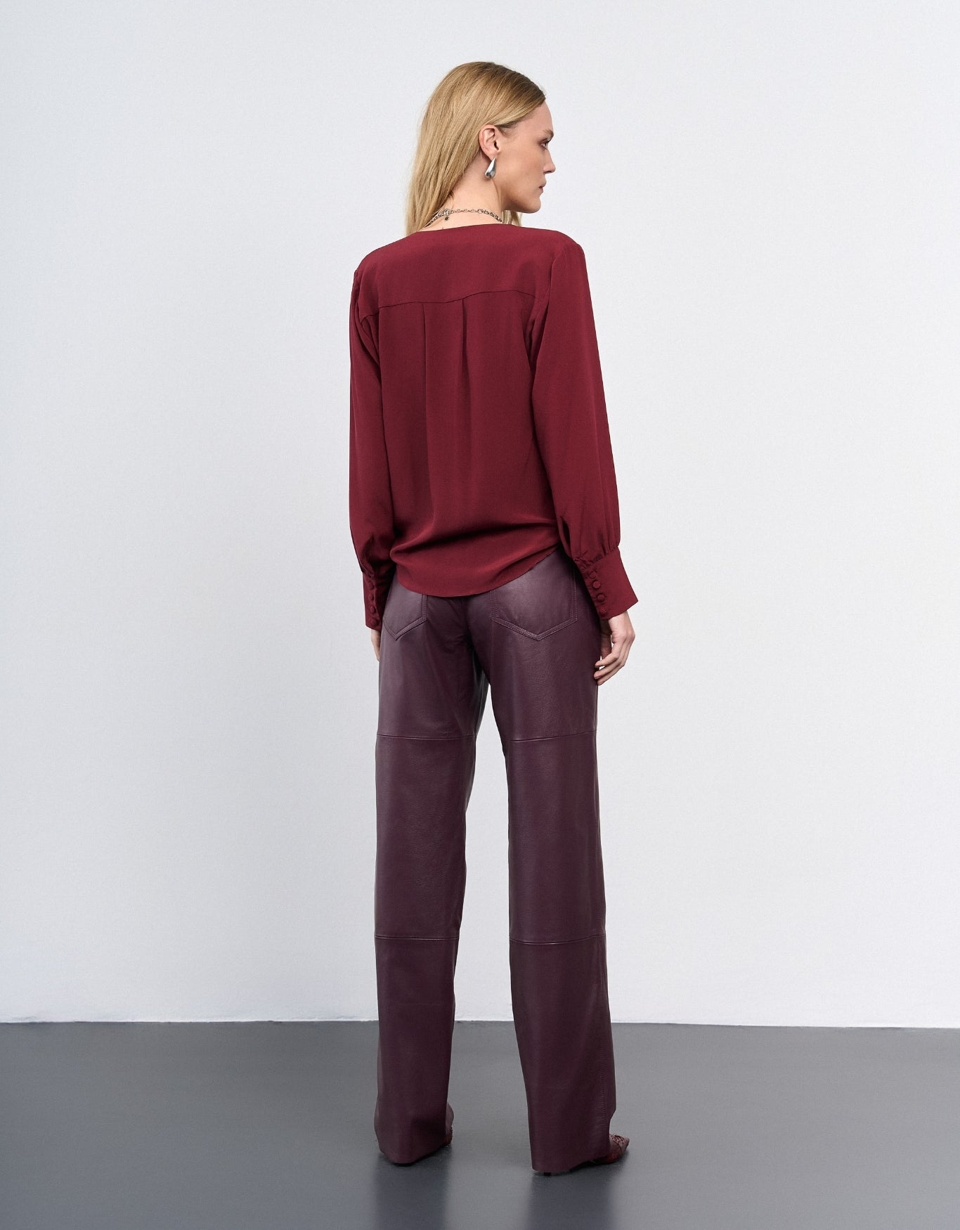 BLUSA ALÍCIA MADRE REINA SEDA PINOT