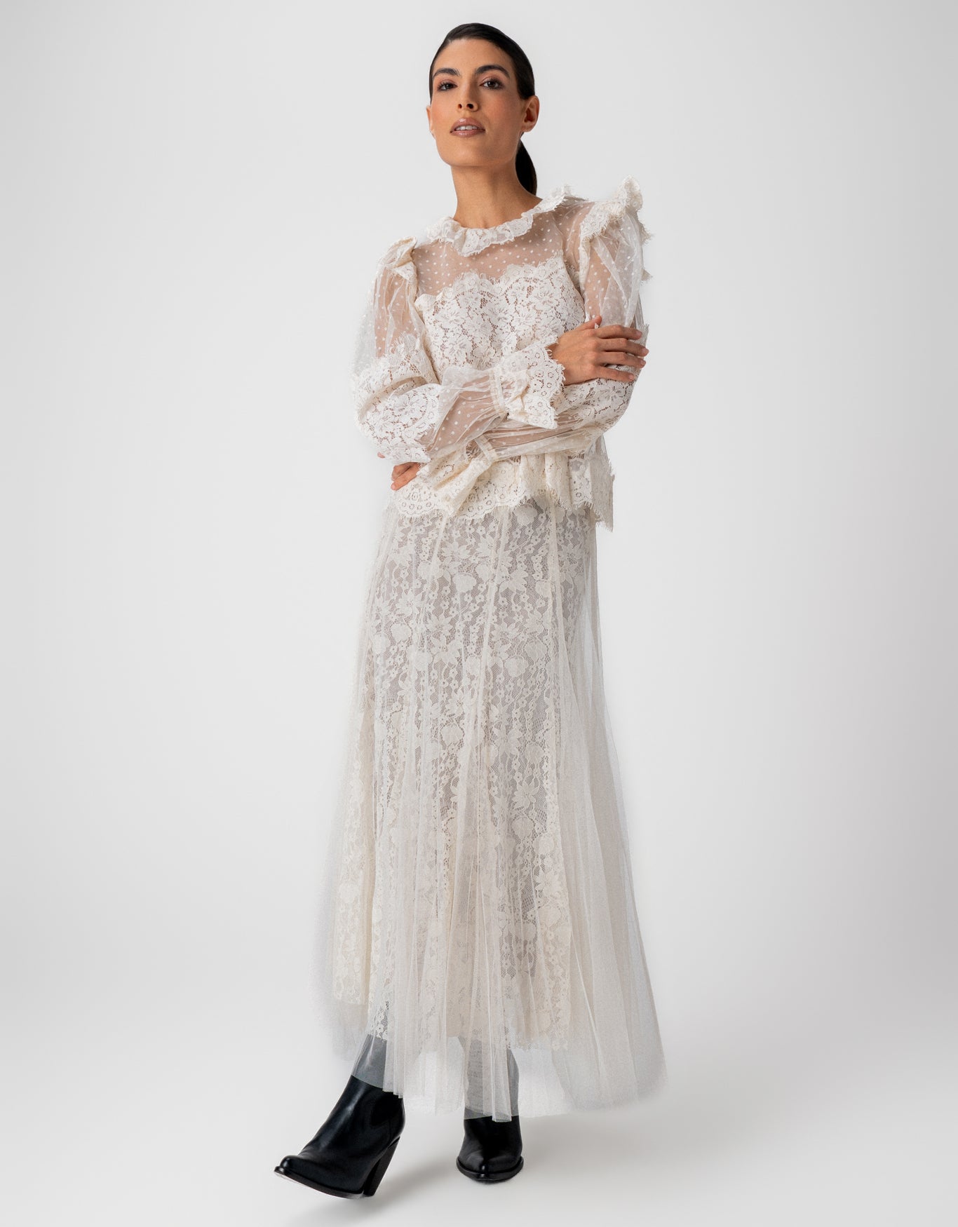 BLUSA AYLA MADRE REINA CRU