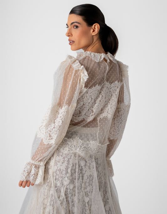 BLUSA AYLA MADRE REINA CRU