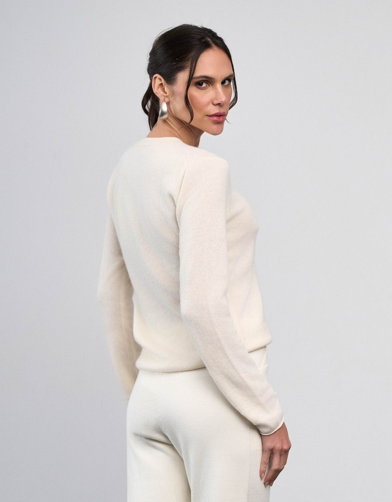 BLUSA MARIAH MADRE REINA CASHMERE OFF WHITE