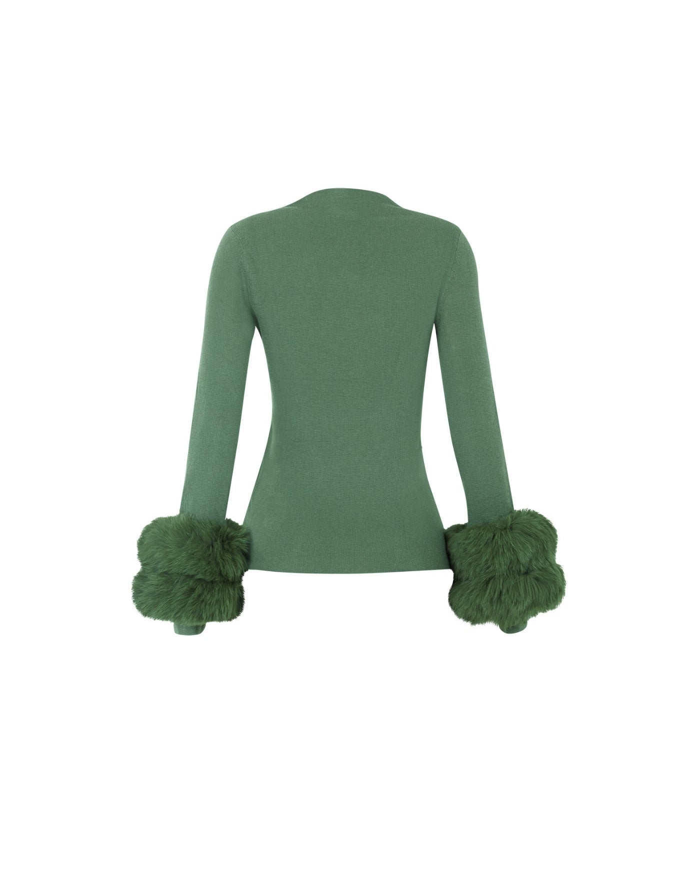 BLUSA PUNHOS MADRE REINA TRICOT GREIGE
