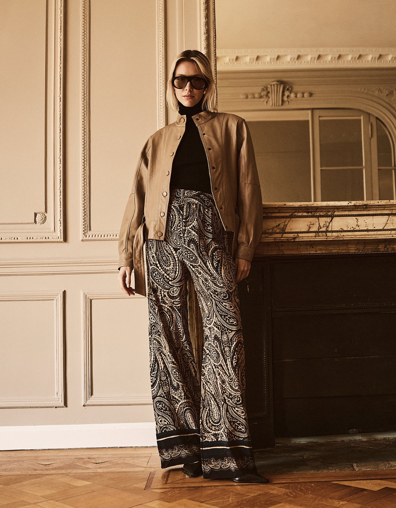 CALÇA LAGUNA MADRE REINA SEDA SCARF CASH