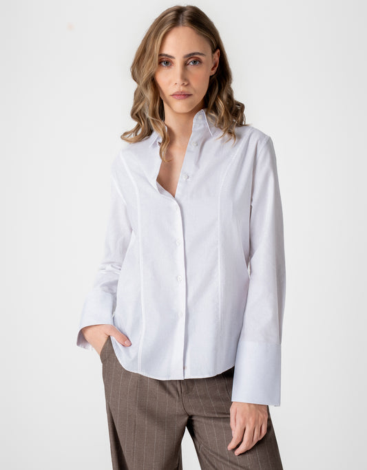 CAMISA ANNA MADRE REINA ALFAIATARIA BRANCO