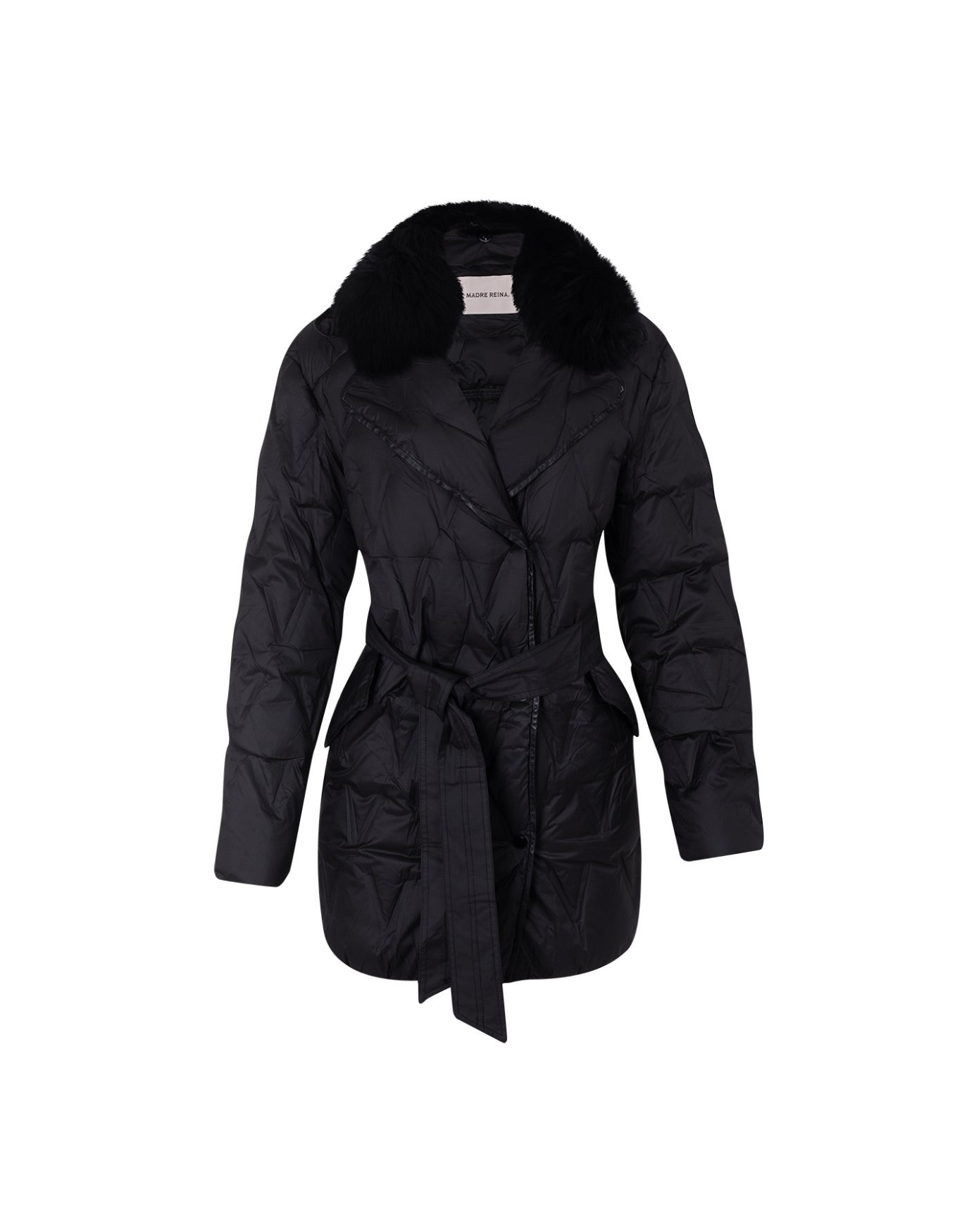 CASACO MARIA MADRE REINA NYLON PRETO