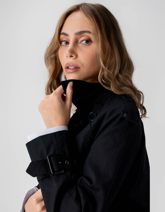 CASACO PIETRA MADRE REINA PRETO