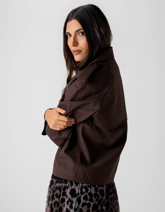 CASACO PIETRA MADRE REINA CAFE