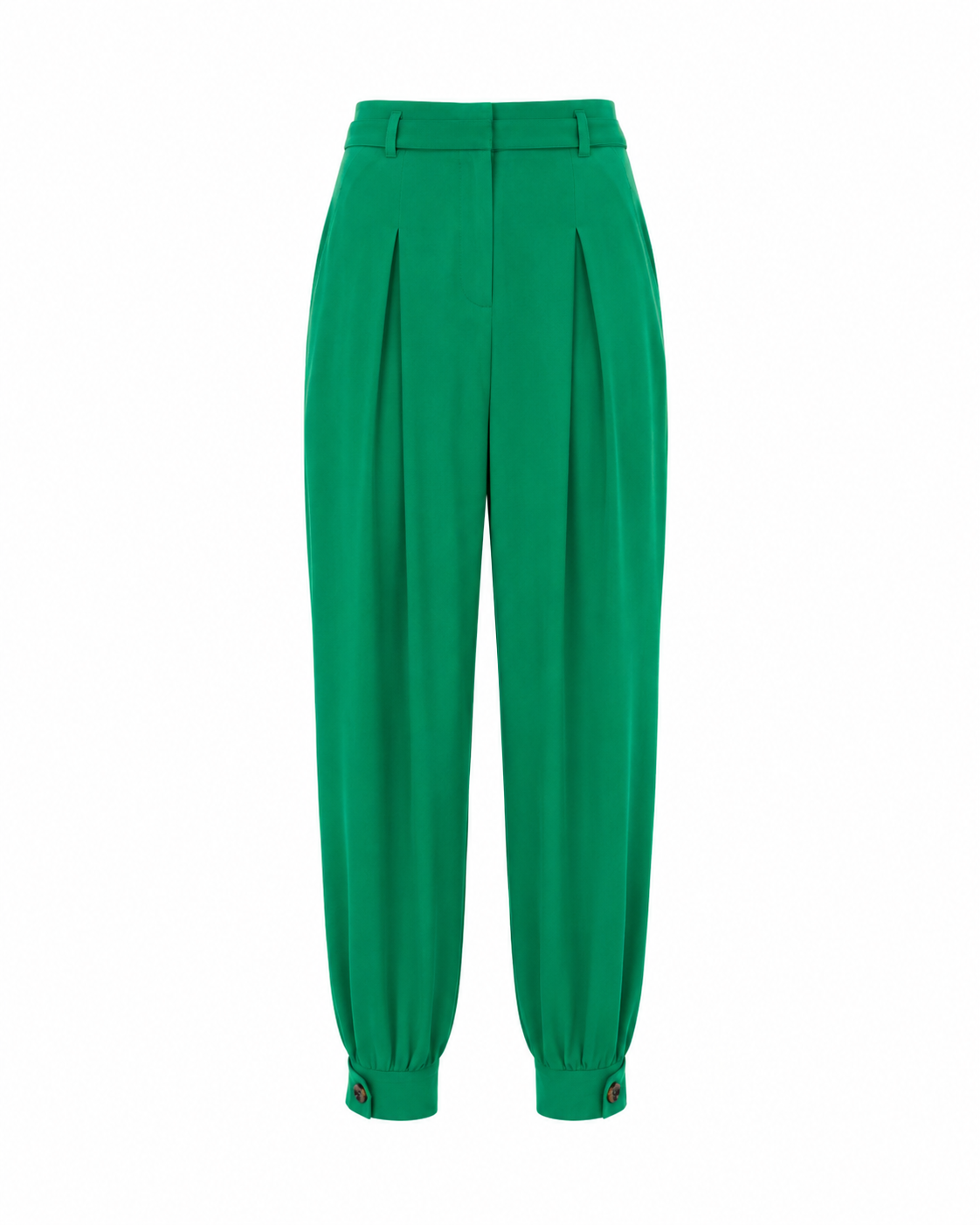 CALÇA REBECA MADRE REINA SEDA VERDE ESMERALDA