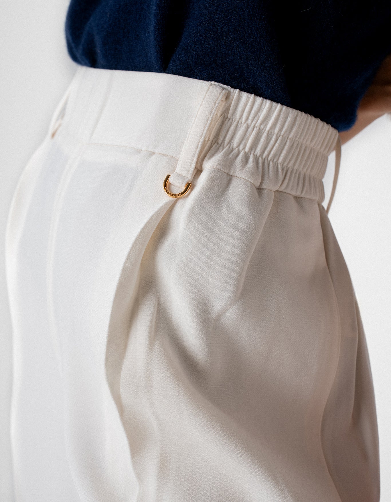 CALÇA HELOÍSA MADRE REINA ALFAIATARIA OFF WHITE