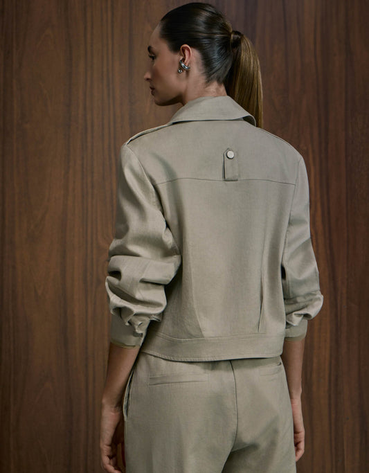JAQUETA NANDA LINEN MR LINHO FENDI
