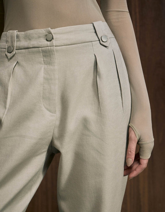 CALÇA NANDA MADRE REINA LINHO FENDI