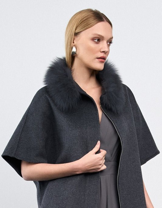 MANTELA MADRE REINA LÃ DARK GRAY