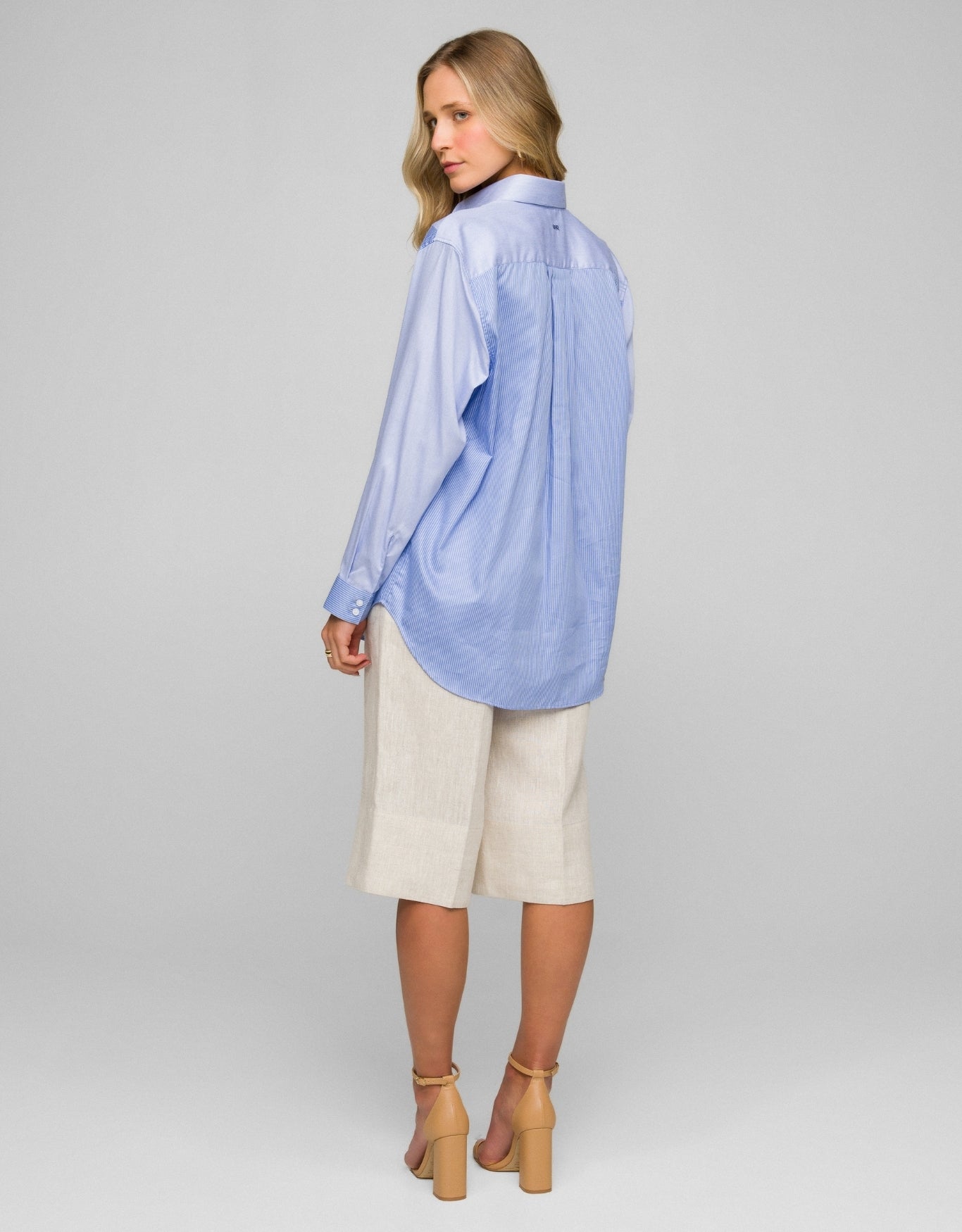 MAX CAMISA SUMMER MADRE REINA TRICOLINE AZUL LAVANDA