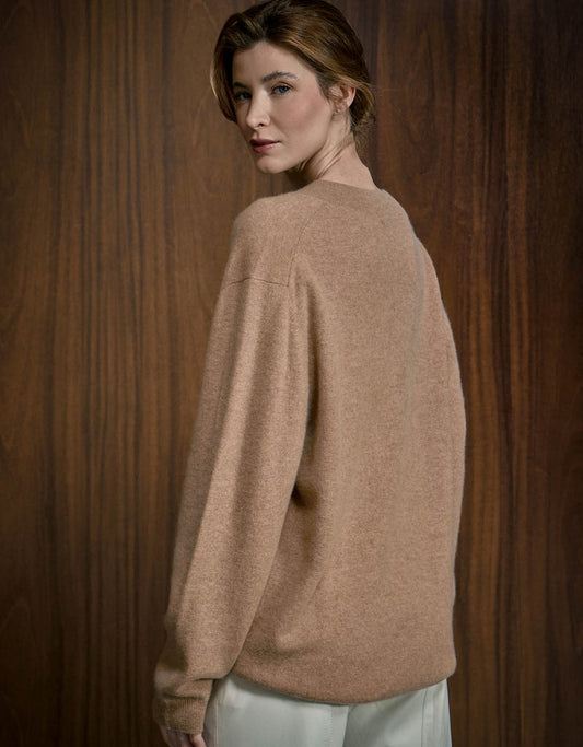 MAX SUÉTER MADRE REINA CASHMERE CAMEL