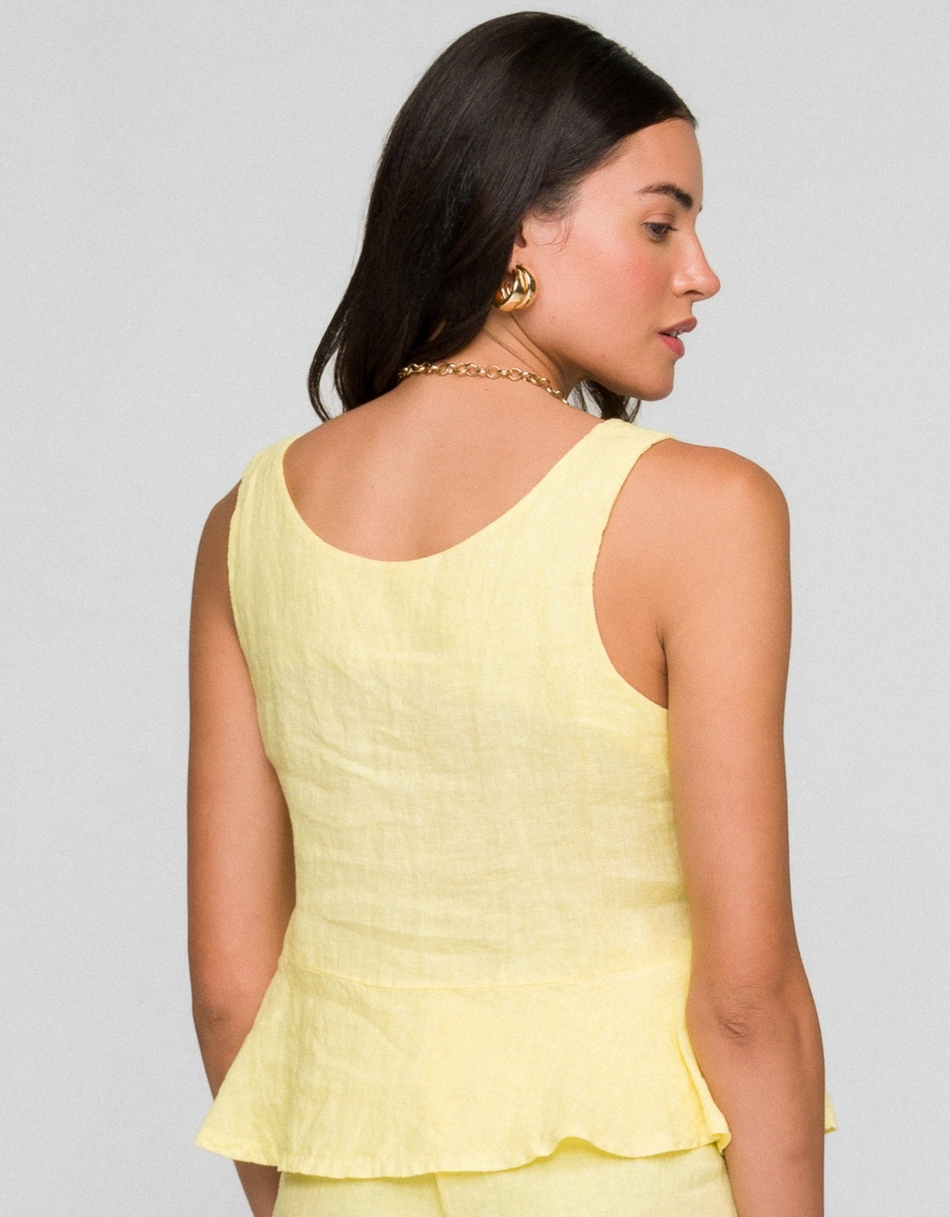 REGATA ISABELLA MADRE REINA LINHO AMARELO CAMOMILA