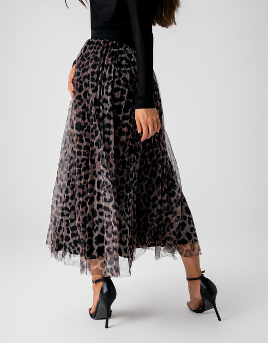 SAIA MARINA MADRE REINA ANIMAL PRINT