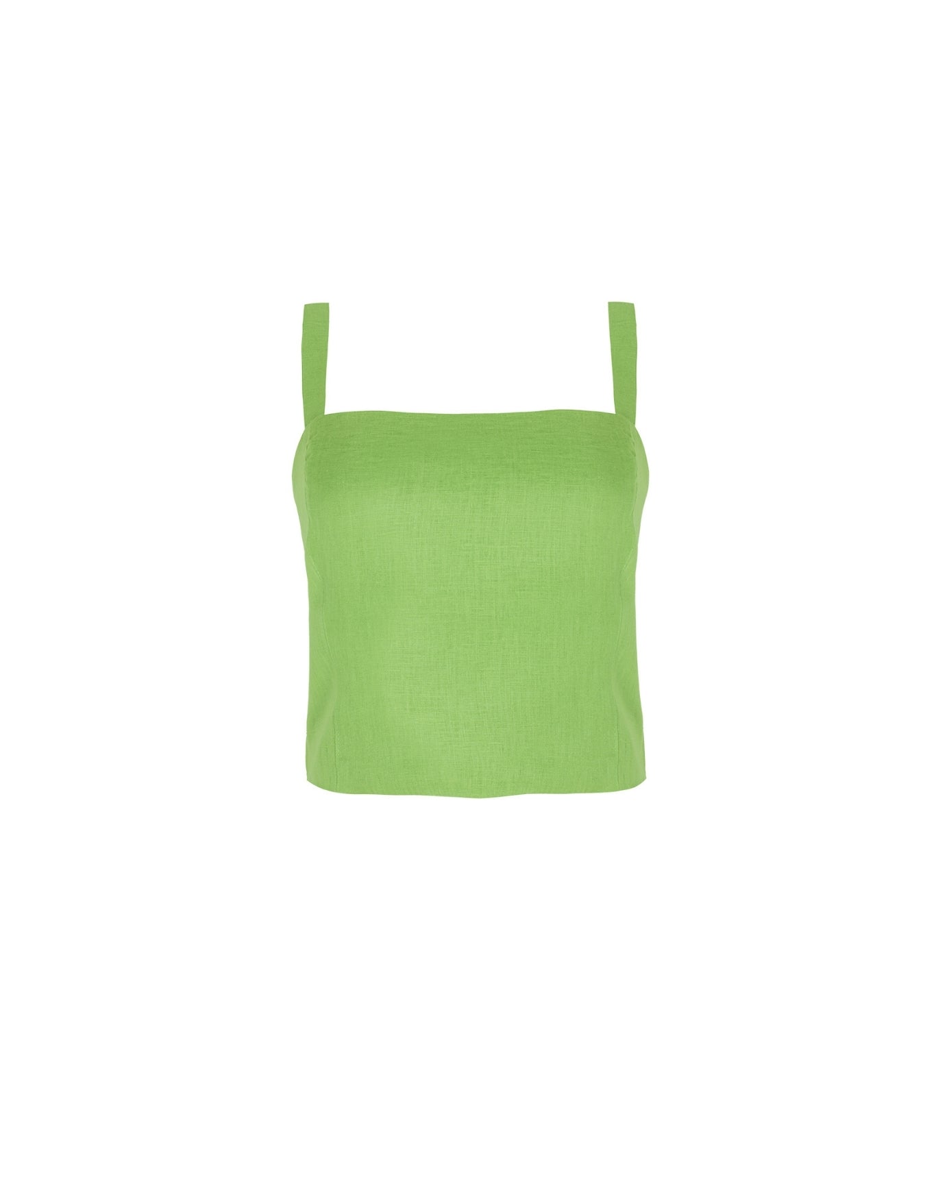 TOP BASIC MADRE REINA LINHO VERDE SHADOW