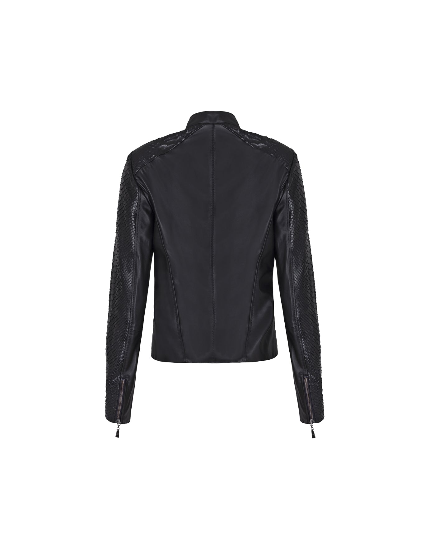 JAQUETA MILA MADRE REINA PYTHON PRETO