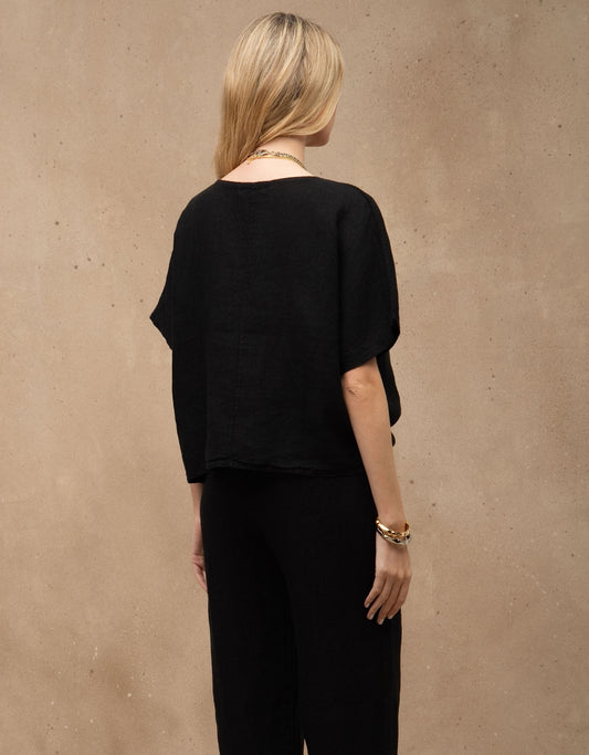 T-SHIRT CLASSIC MADRE REINA LINHO PRETO