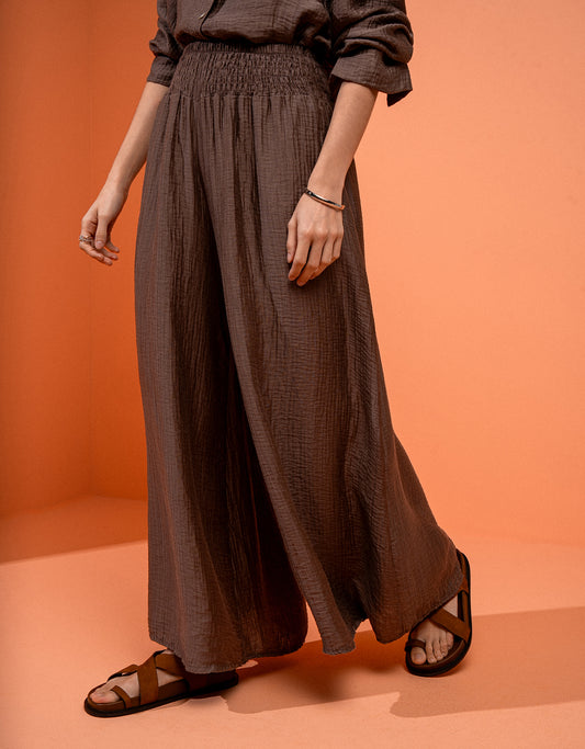 CALÇA PANTALONA LORENA MADRE REINA MADEIRA