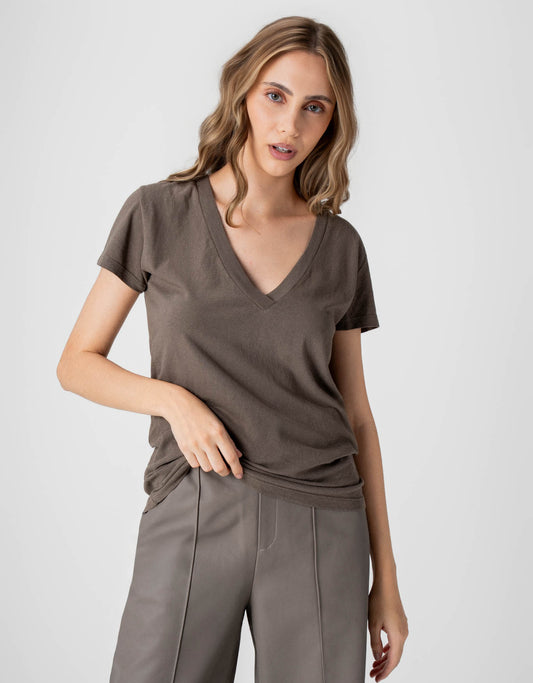 T-SHIRT BASIC MADRE REINA GREIGE