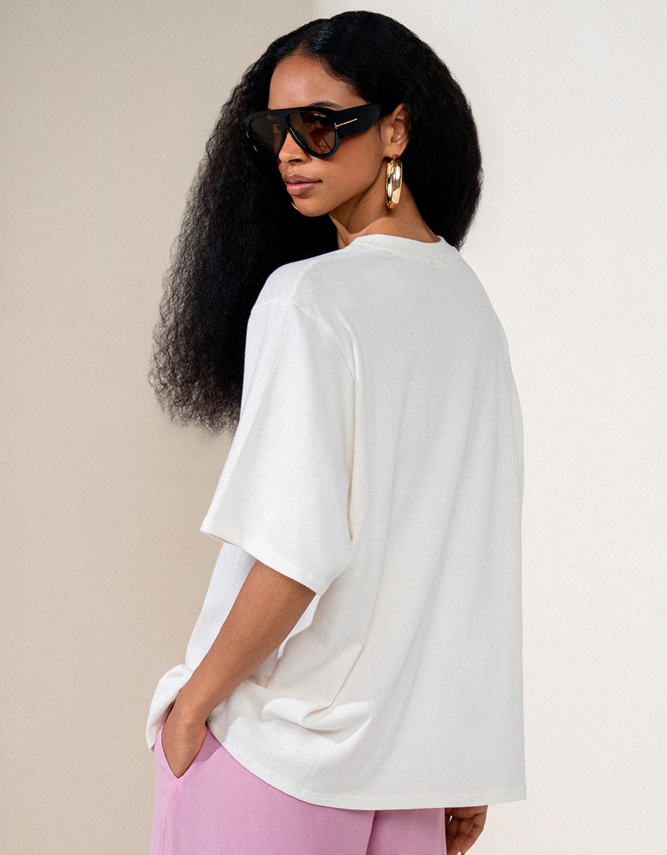 T-SHIRT SUNSET RIO MADRE RENA OFF WHITE