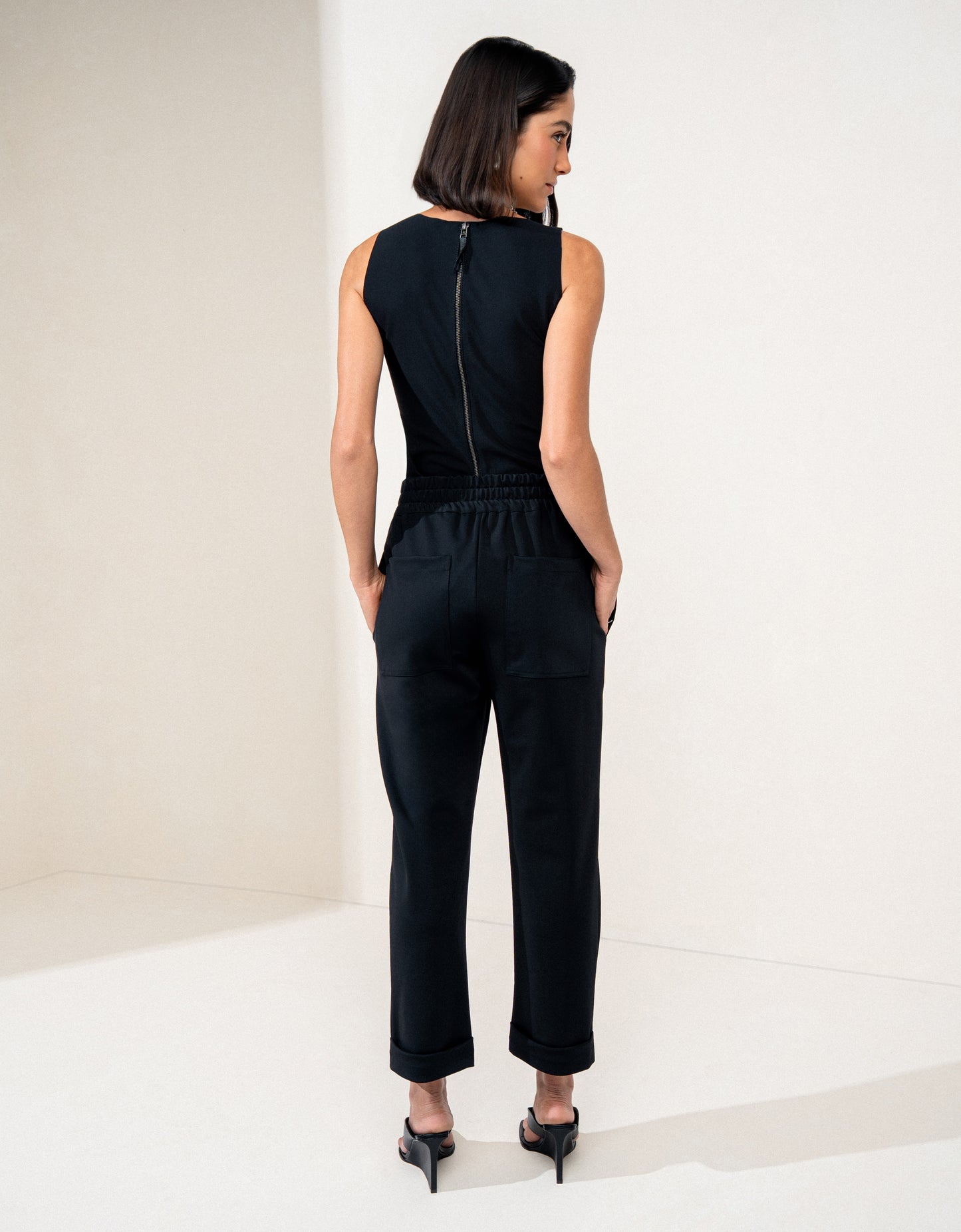 REGATA CLASSIC MADRE REINA MALHA COM COURO PRETO