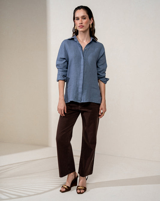 CALÇA MAIA MADRE REINA JEANS MADEIRA