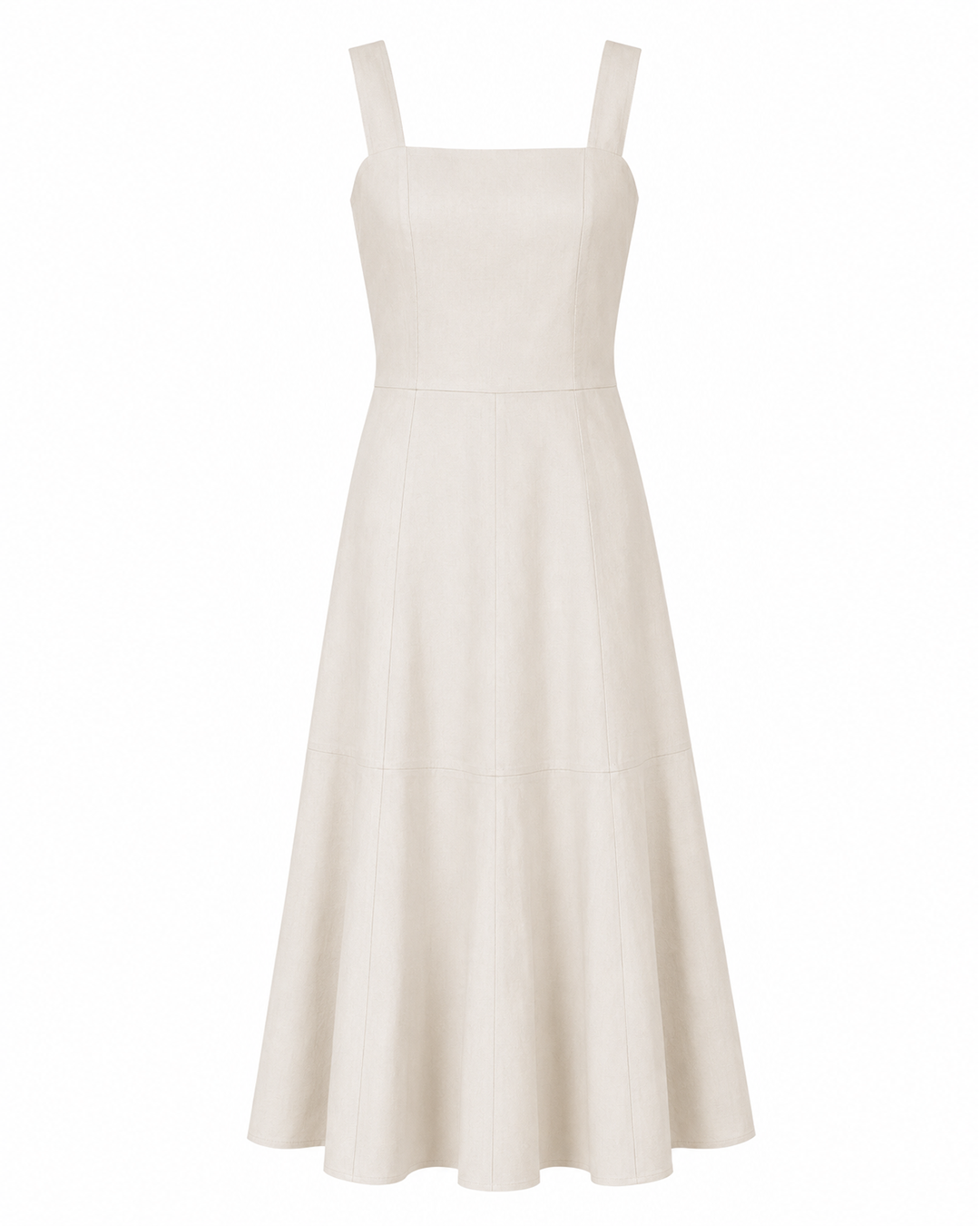 VESTIDO LAURA MADRE REINA COURO CREMA