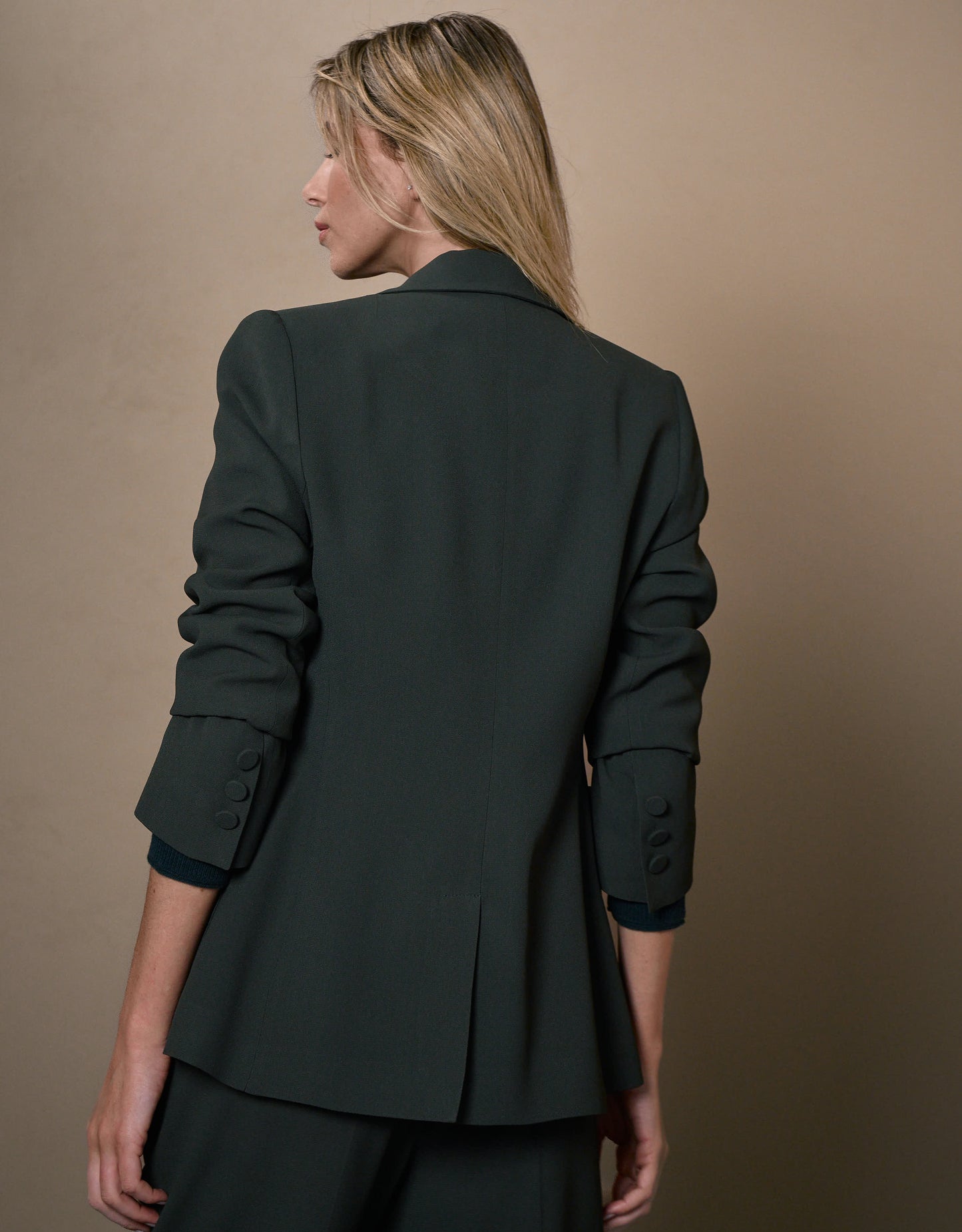 BLAZER MIRELLA MADRE REINA ALFAIATARIA VERDE FLORESTA