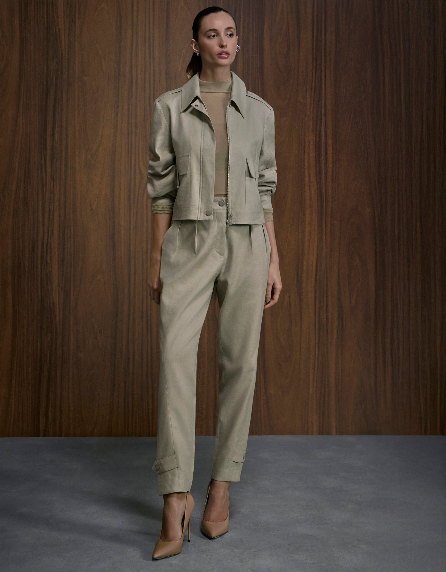 JAQUETA NANDA LINEN MR LINHO FENDI