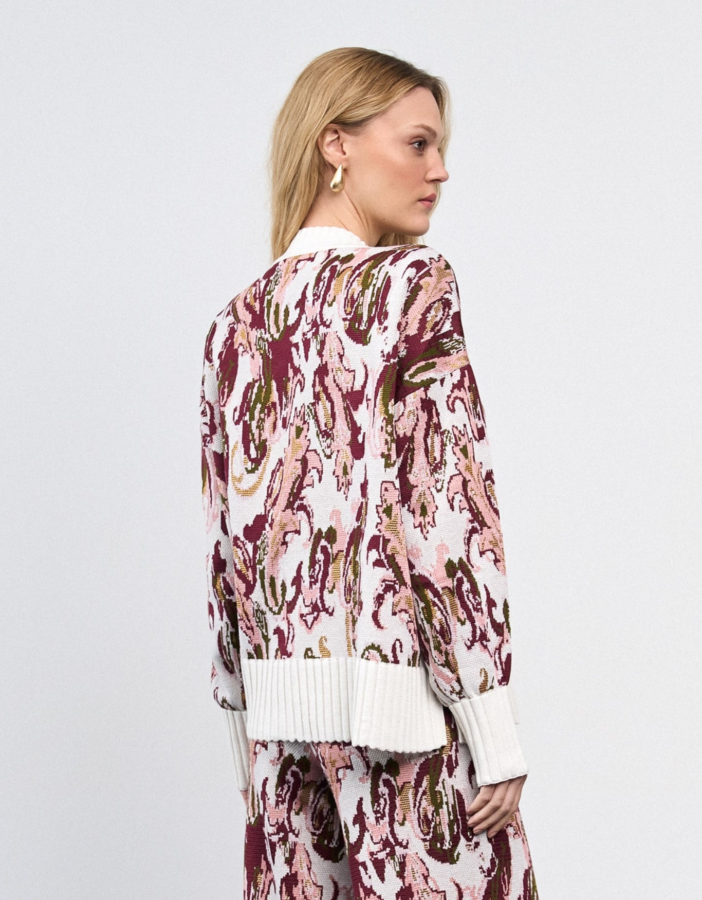 PULL MADRE REINA TRICOT PAISLEY