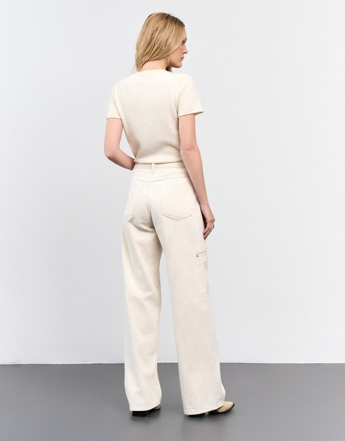 BLUSA MARIAH MADRE REINA CASHMERE OFF WHITE