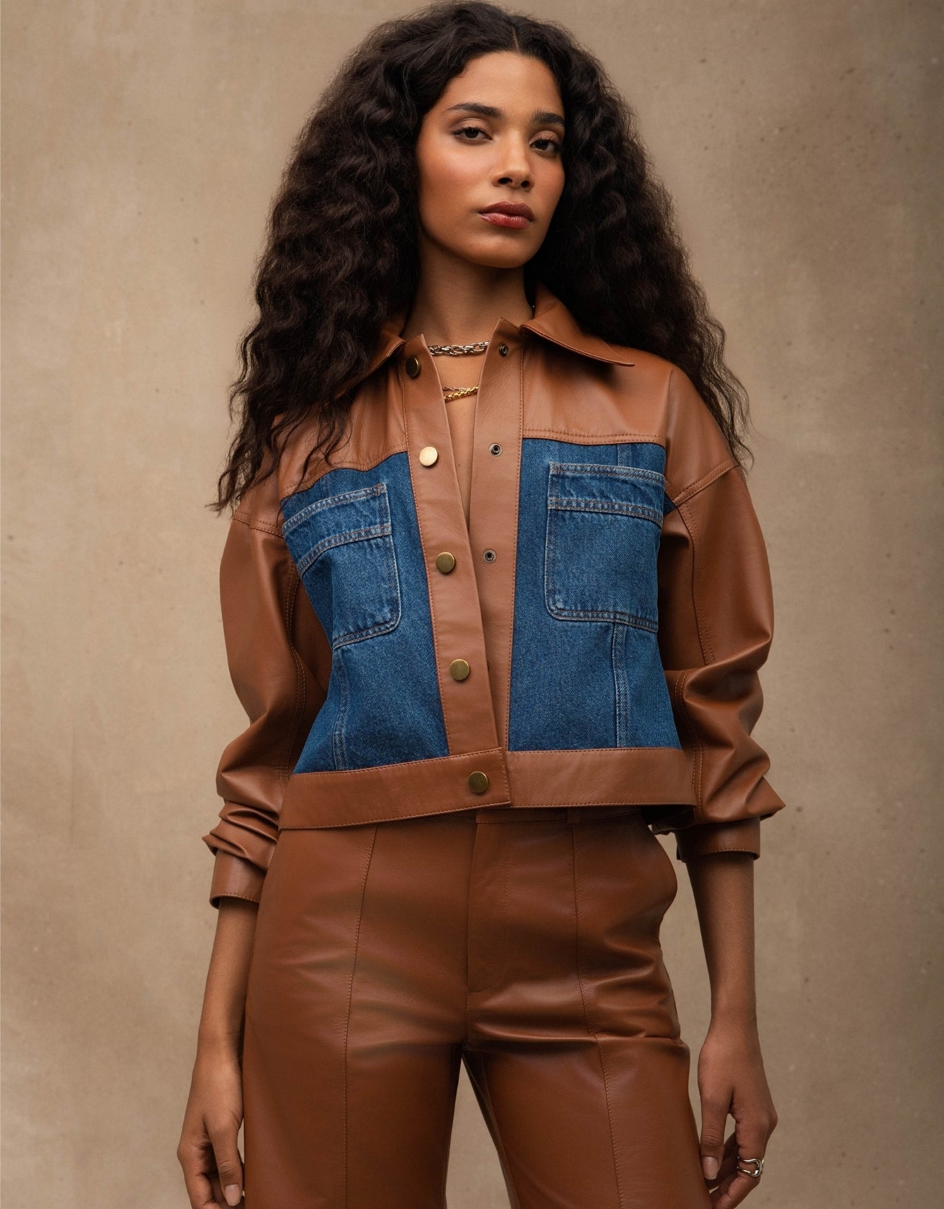 JAQUETA LETTY MADRE REINA BLUE JEANS