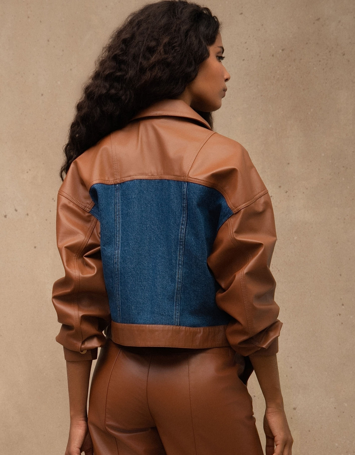 JAQUETA LETTY MADRE REINA BLUE JEANS