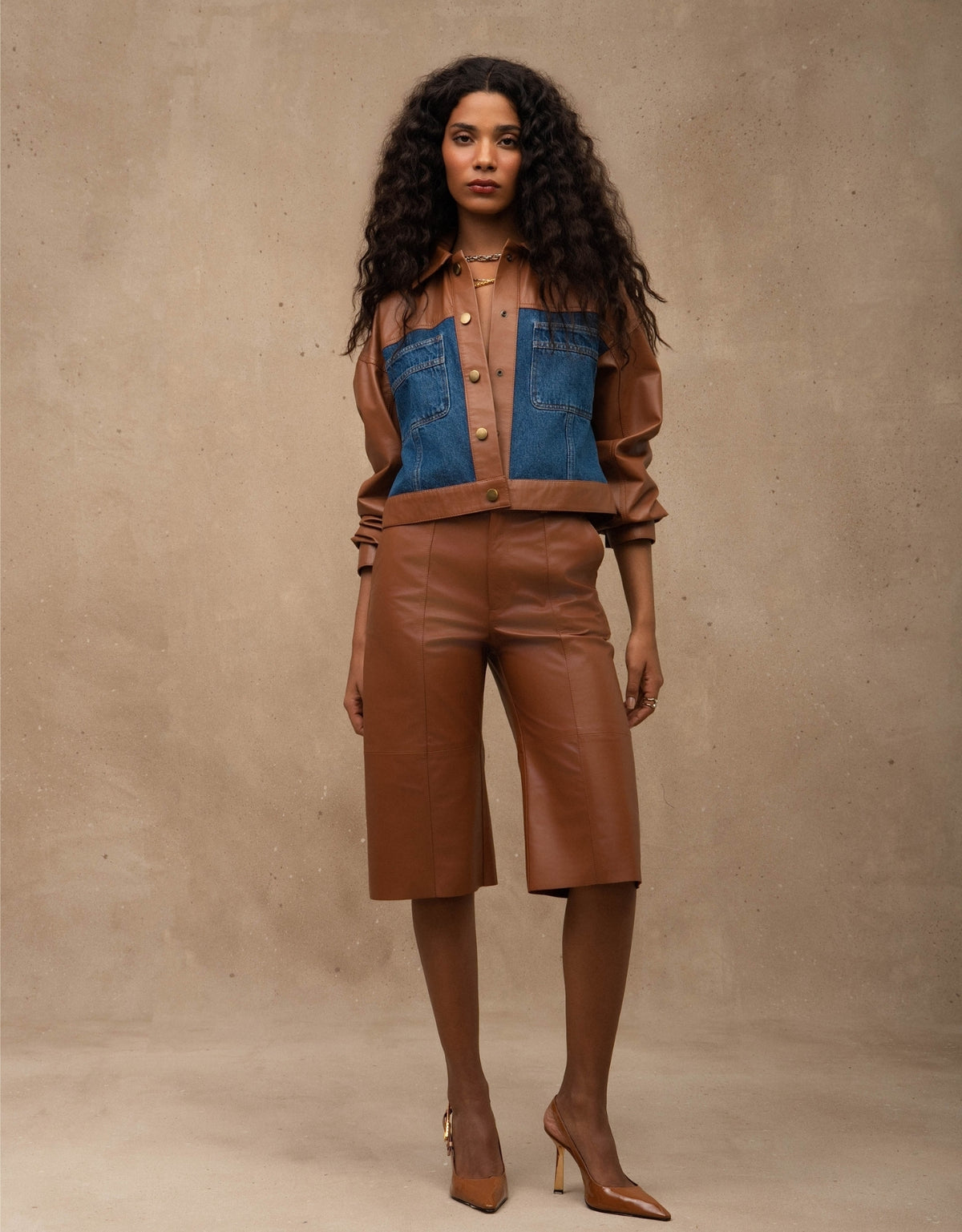 JAQUETA LETTY MADRE REINA BLUE JEANS