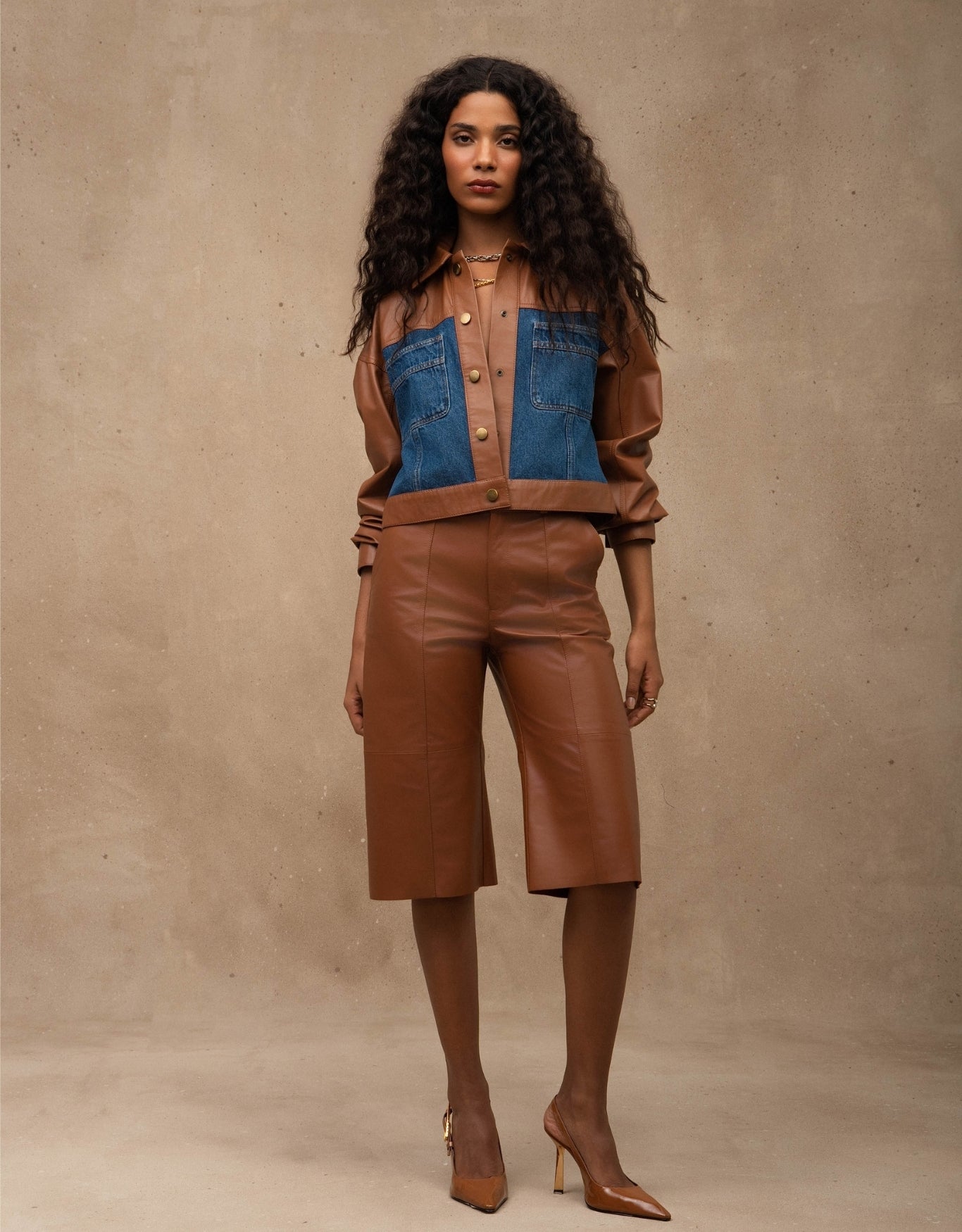 JAQUETA LETTY MADRE REINA BLUE JEANS