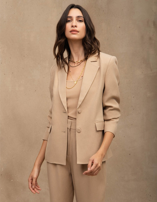 BLAZER HELOÍSA MADRE REINA ALFAITARIA AREIA