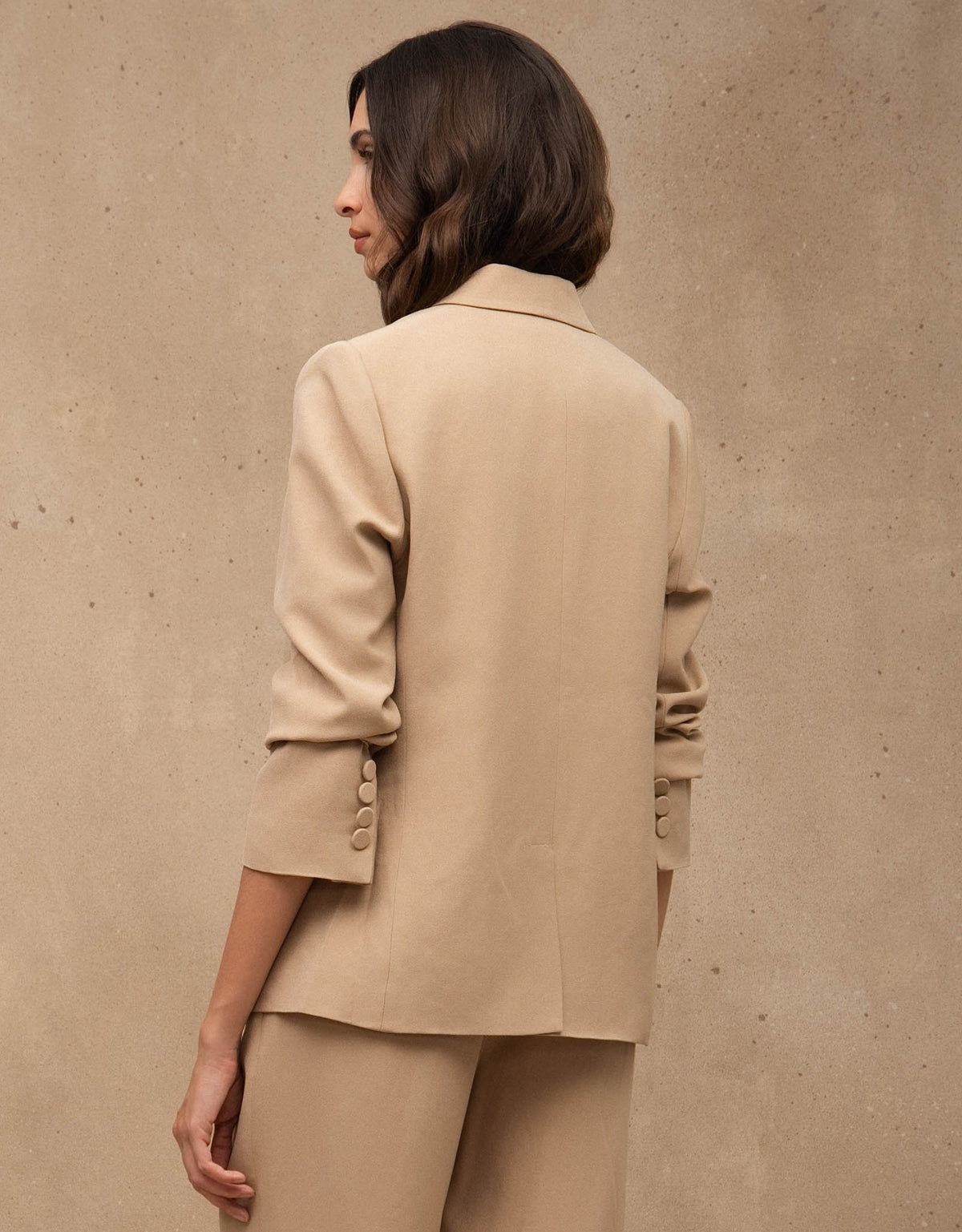 BLAZER HELOÍSA MADRE REINA ALFAITARIA AREIA