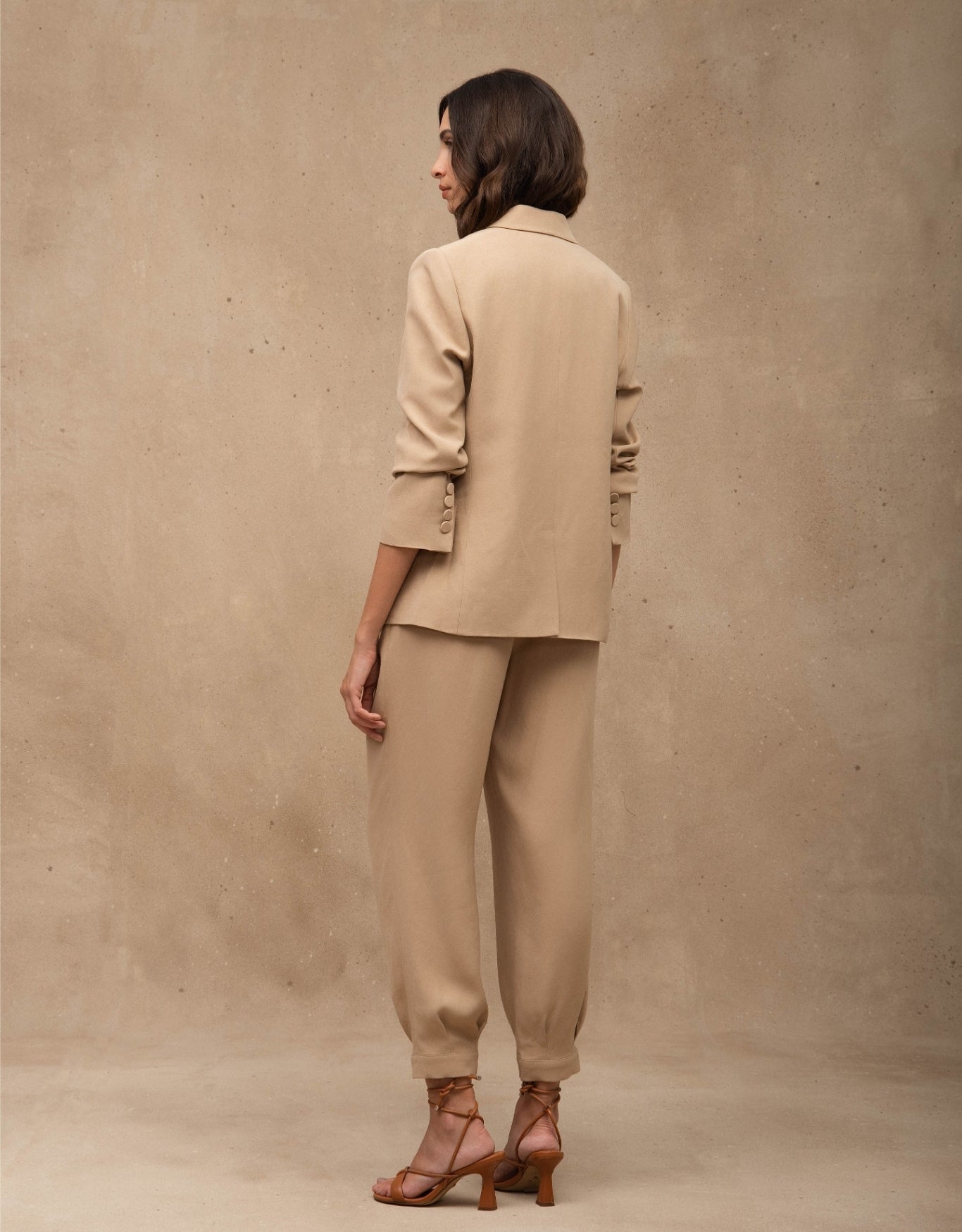 BLAZER HELOÍSA MADRE REINA ALFAITARIA AREIA