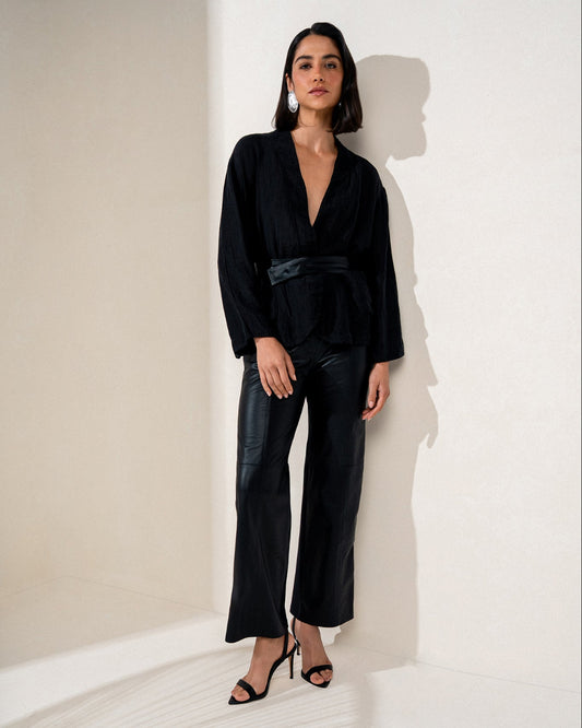 KIMONO LORENA MADRE REINA PRETO