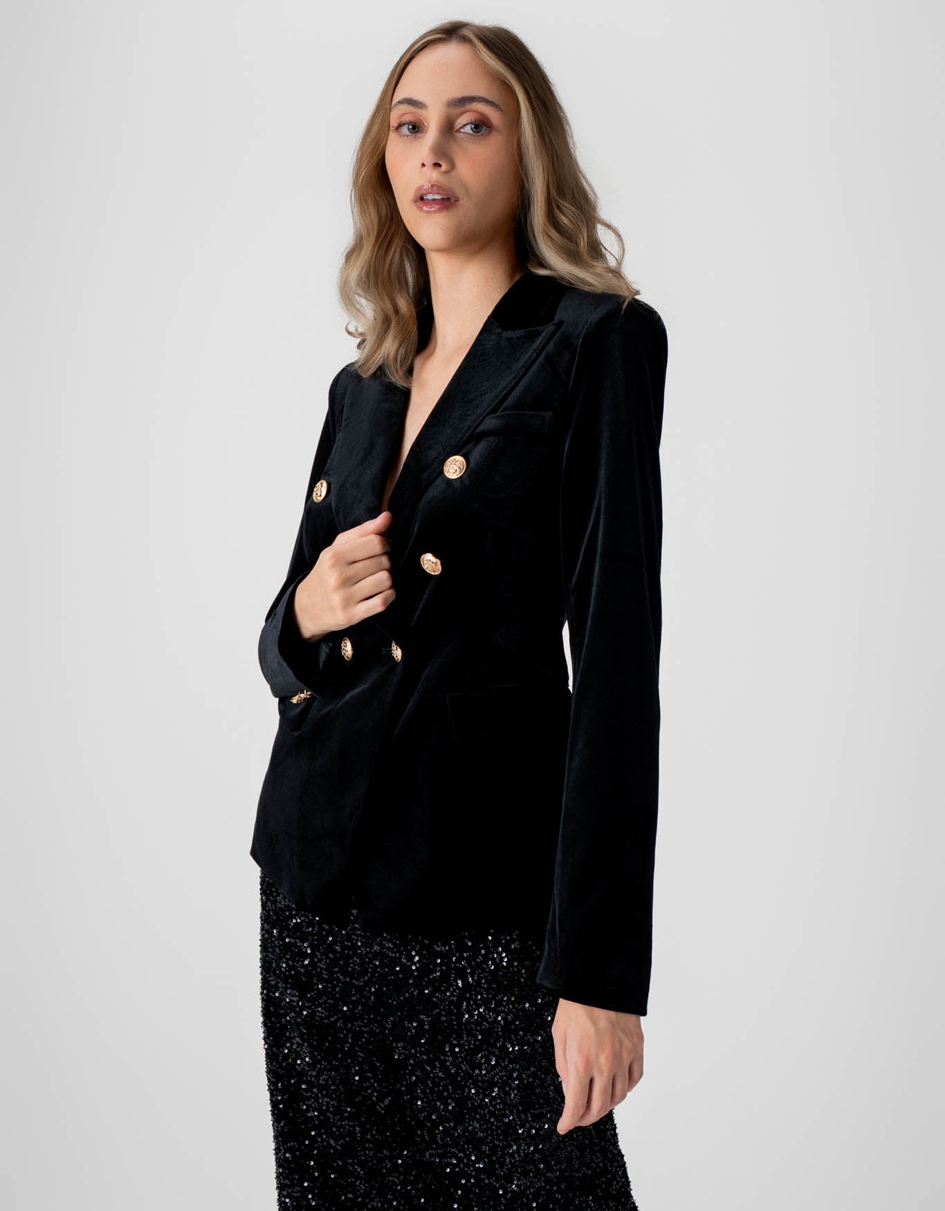 BLAZER ANA PAULA MADRE REINA PRETO