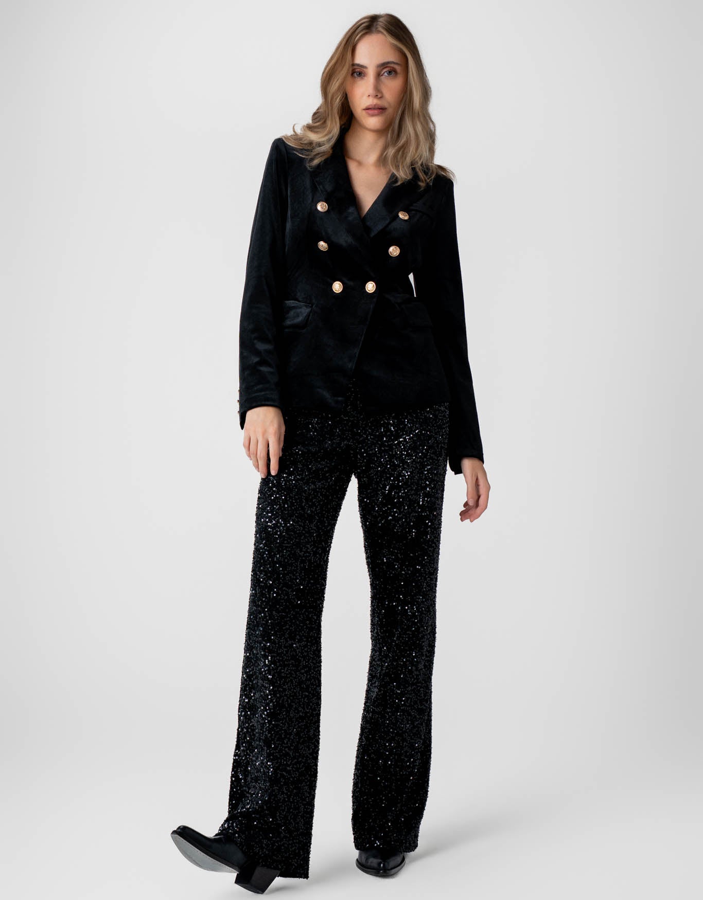 BLAZER ANA PAULA MADRE REINA PRETO