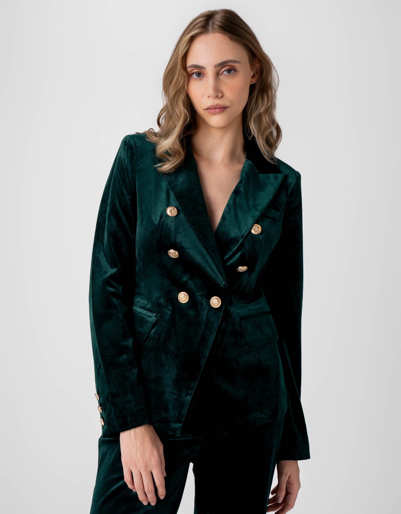 BLAZER ANA PAULA MADRE REINA VERDE