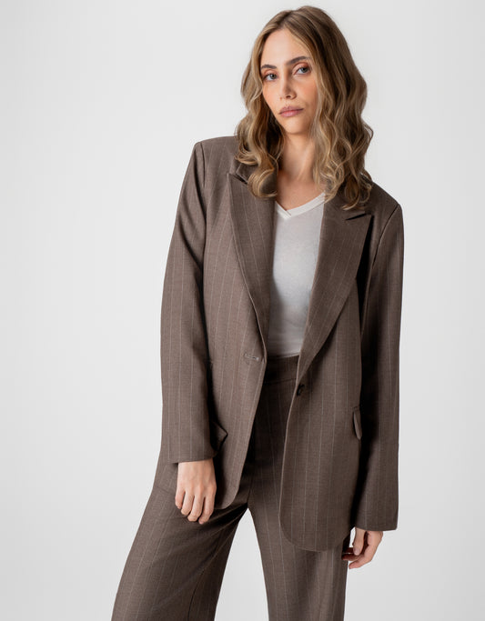 BLAZER ELOÁ MADRE REINA TAUPE