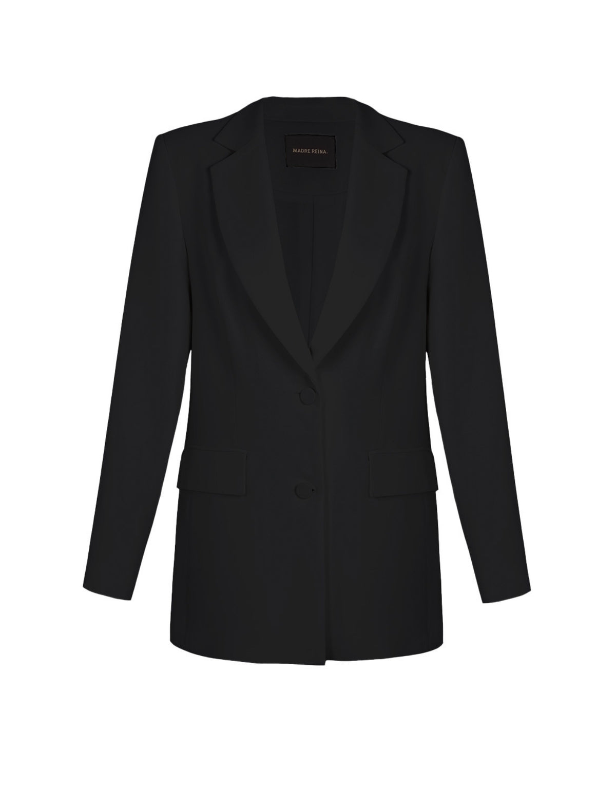 BLAZER HELOISA MADRE REINA CREPE PATOU PRETO