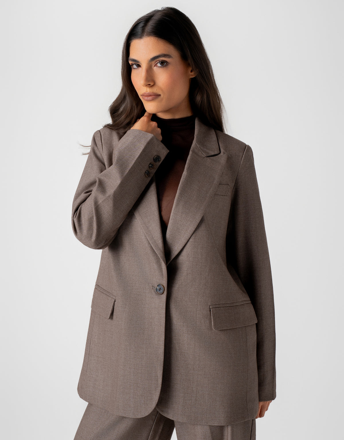 BLAZER ISABEL MADRE REINA TAUPE